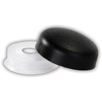 Jr Products Screw Covers, Black, 14/Pk - 20385 - 342-20385F1