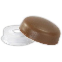 Jr Products Screw Covers, Brown, 14/Pk - 20395 - 342-20395F1