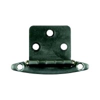 Jr Products Free Swing Flush Mount Hinge, Satin Nickel - 70655 - 342-70655F1
