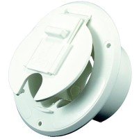 Jr Products S2310A Cable Hatch, Round Polar White - S-23-10-A - 342-S2310Af1