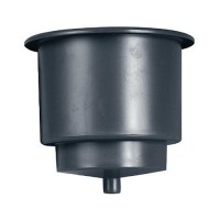 Beckson Gh43 Recessed Rigid Super Size Drink Holder With Drain Spigot - Gh43D-B1 - 35-Gh43Db1F1