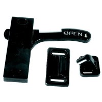 Rv Designer E285 Black Right Hand Amerimax Rv Screen Door Latch - E285 - 350-E285F1