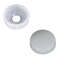 Rv Designer Screw Covers, White, 14/Pk - H601 - 350-H601F1