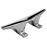 Sea-Dog 0441041 4-Hole Cleat, Chrome Zinc, 4-1/2