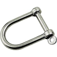 Sea-Dog 1471861 Wide D-Shackle/Mooring Buoy Stainless Steel Shackle - 147186-1 - 354-1471861F1