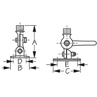 Adjustable Antenna Base - 329230-1 - 354-3292301F1
