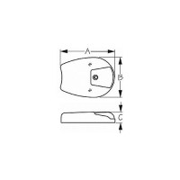 Seadog 400078 Black Led Side Mount Side Navigation Port & Starboard Lights | Uscg 1 Nm Approved | #8 Fastener - 400078-1 - 354-4000781F1