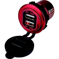 Sea-Dog 4265041 Dual Usb Power Socket - 426504-1 - 354-4265041F1