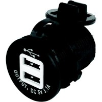 Seadog 4265151 Double Usb 12V - 24V Input Power Socket - 426515-1 - 354-4265151F1