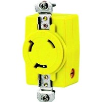 Hubbell Hbl328Dcr Yellow Electric Fishing Reel 30A 28Vdc Receptacle - Hbl328Dcr - 36-Hbl328Dcrf1