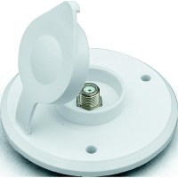 Thetford 94320 Coax Cable Tv Plate, 3.125