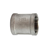 64411 304 Stainless Steel Coupling, 1/4