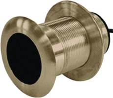 Garmin B117 Bronze Thru-Hull Mount Transducer W/0° Tilt & Temp - 010-10182-21 - 322-0101018221F1