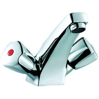 Scandvik 70001 Chrome Plated Brass Classic Basin Mixer Faucet - 70001 - 390-70001F1