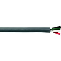 Cobra Wire B6G12T40100Ft Tinned Copper Round 4-Conductor Wire, 12/4, 100', Gray - B6G12T40100Ft - 446-B6G12T40100Ftf1