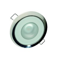 Lumitec 113117 Mirage Flush Mount Down Light W/Polished Bezel W/Spectrum Rgbw Leds - 113117 - 451-113117F1