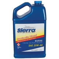 Sierra 94407 25W40 Fcw Synthetic Blend I/O Oil, 55 Gal. Drum - 18-9440-7 - 47-94407F1