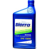 Sierra 95542 Premium Blend Heavy Duty Engine Oil 15W-40, Qt., 12/Case - 18-9554-2 - 47-95542F1