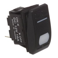 Seachoice Illuminated Rocker Switch - 50-10961 - 50-10961F1