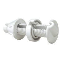 Seachoice 17921 Cable Thru Hull Fitting - White - 1/4