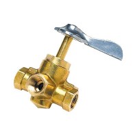 Seachoice Brass Three Way Fuel Line Valve - 50-20761 - 50-20761F1