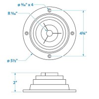 Seachoice Motorwell Boot - 29251 - 50-29251F1