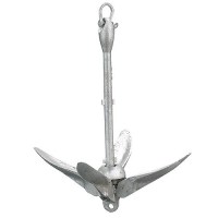 Seachoice 41020 Galvanized Folding Grapnel Anchor, 7 Lbs. - 50-41020 - 50-41020F1