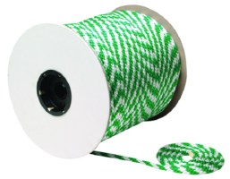 Green/White Solid Braid Mfp Multi-Purpose Spool (Derby Rope), 3/8 X 500' - 42790 - 50-42790F1
