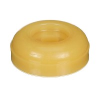 Seachoice Non-Marking Tp Yellow Rubber Roller End Cap 3-1/2