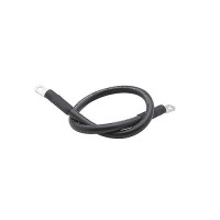 Seachoice 63001 Tinned Copper Battery Assembly, 2 Awg, Black, 2' - 63001 - 50-63001F1