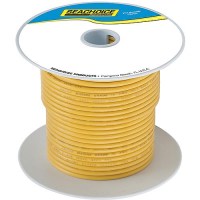 Seachoice 63054 Tinned Copper Marine Wire, 8 Awg, Yellow, 100' - 8Tc-Yellow-100 - 50-63054F1