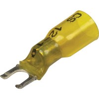 Seachoice 64059 3-To-1 Heat Shrink Spade Terminal - 12-10 Ga., #10 Stud, 25/Bag - 64059 - 50-64059F1