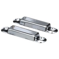 Seachoice Boat Cover Support Sockets, Chrome Plated Zinc, Set Of 2 - 78011 - 50-78011F1