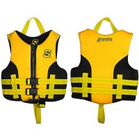 Seachoice 85121 Evoprene Multi-Sport Vest, Yellow/Black, Child - 85121 - 50-85121F1
