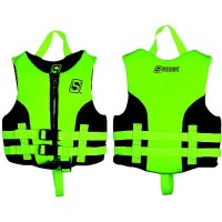 Seachoice 85141 Evoprene Multi-Sport Vest, Green/Black, Child - 85141 - 50-85141F1