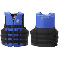 Seachoice 85343 Ski Vest - 4 Belt Blue, S/M - 85343 - 50-85343F1