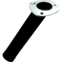 Seachoice 30 Degree Plastic Rod Holder With Stainless Steel Flange - 89221 - 50-89221F1