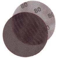 Seachoice 91918 Dust Free Aluminum Oxide Mesh Hook & Loop Discs - Closed Coat, Grade 80, Brown, 25/Pk - 91918 - 50-91918F1
