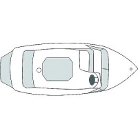 Carver 79003 Flex-Fit Pro™ Poly-Flex Ii Fish & Ski Boats I/0 Or O/B, Slate Gray - 79003 - 500-79003F1