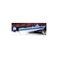 Carver 79020Xs11 Aluminum Fishing With High Windshield - Mounted Forward, 20'6 O/B Extra Wide, Poly-Flex Ii Slate Gray - 79020Xs11 - 500-79020Xs11F1