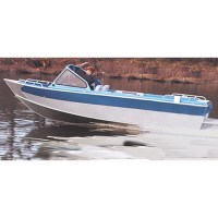 Carver 79118S11 Aluminum Fishing With High Windshield - Mounted Forward, 18'6 I/O, Poly-Flex Ii Slate Gray - 79118S11 - 500-79118S11F1