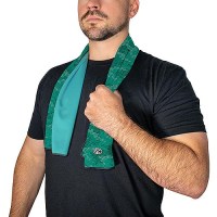 Yachter'S Choice 48101 Reversible Cooling Towel, Green - 48101 - 505-48101F1