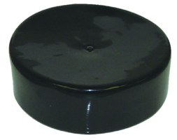 Dock Edge Flat Head Piling Cap, Pvc, Black - De91982F - 686-91982Ff1