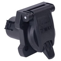 7-Way Round Uscar Style Connectorcar Side, Heavy Duty - 590-2014 - 590-2014F1