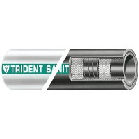 1-1/2 Sani Hose Black Rubber - 1011124 - 606-1011124F1