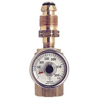 Trident 11901411 Propane Leak Test Adapter W/Gauge - 1190-1411 - 606-11901411F1