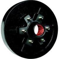 Dexter® Brake Drum Hub With Bearings, Cups, Seal, Grease And 6 Studs - 81002 - 641-81002 Superseded By: 641-K0853191F1