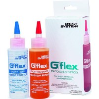 West System G/Flex Epoxy Bottles, 8 Oz. (2Ea 4 Oz. Bottles) - 650-8 - 655-6508F1