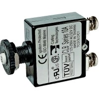Circuit Bkr Push Button St 10A Push Button Reset Only Screw Terminal Circuit Breaker - 10A - 2132-Bss - 661-2132F1