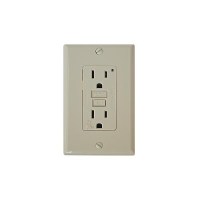 Diamond Group Gfi Receptacle W/Light, Ivory - Dg15Vvp - 681-Dg15Vvpf1
